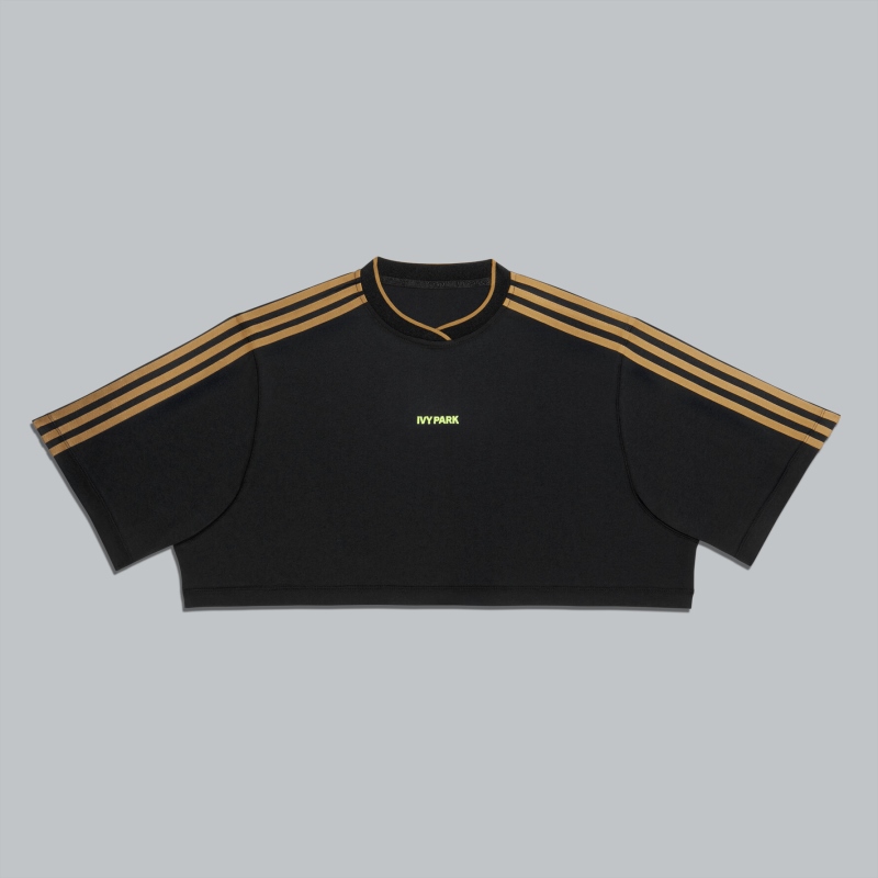 Футболка adidas Ivy Park 3-Stripes Crop Tee Black