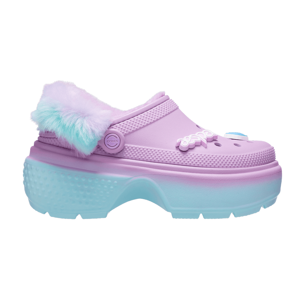 Кроссовки Aespa x Crocs Stomp Lined Clog 'Heaven and Earth'