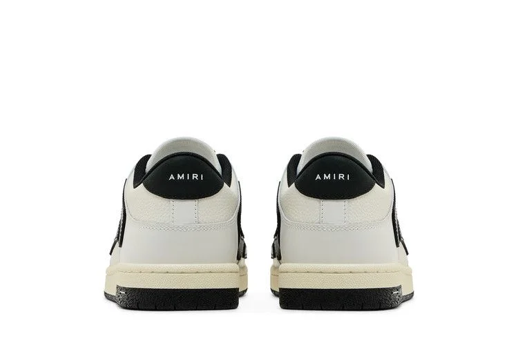 Кроссовки Amiri Skel Top Low 'White Black' 2024