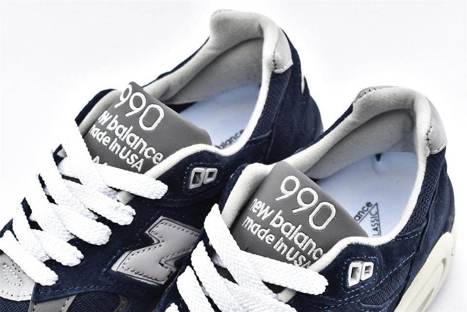 Кроссовки New Balance 990v2 Made in USA 'Navy White'