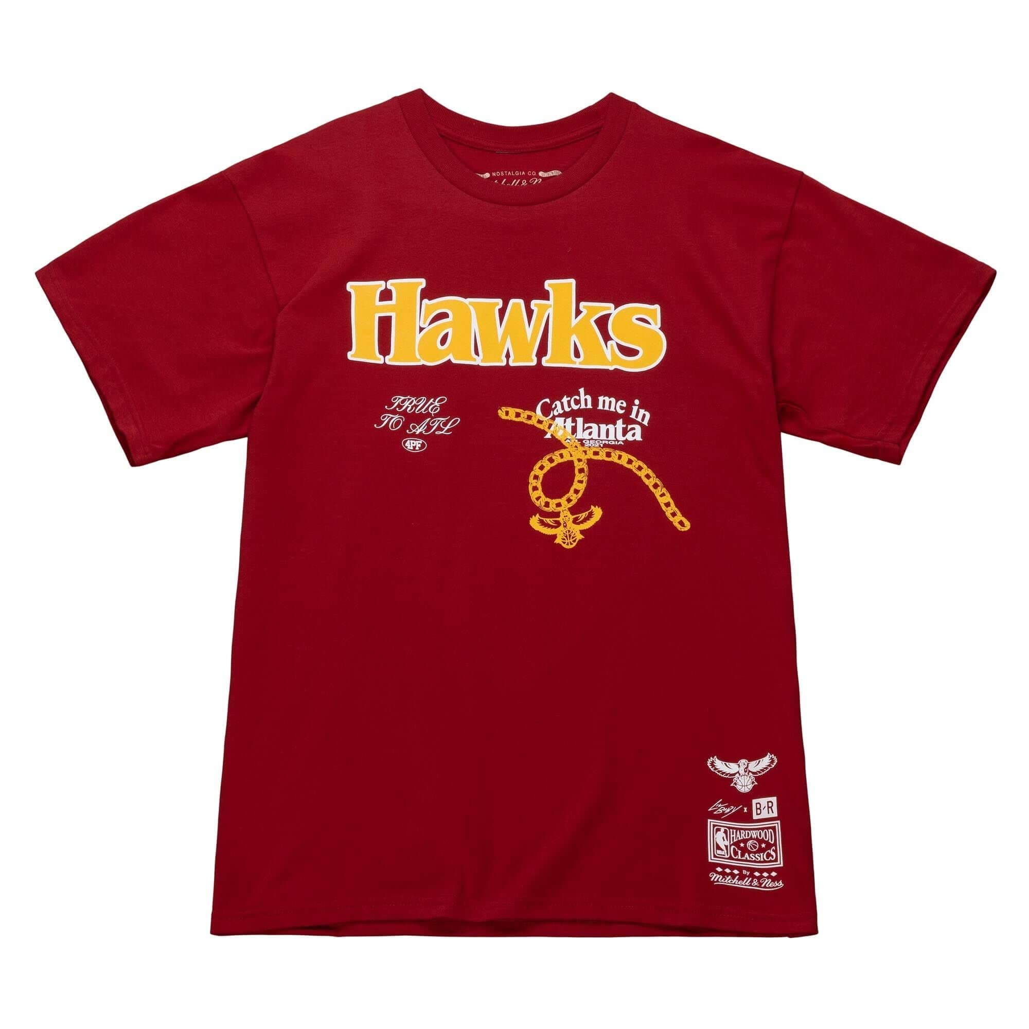Футболка Mitchell & Ness Lil Baby x BR Remix SS Atlanta Hawks T-Shirt