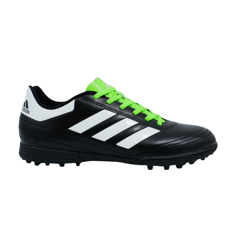 Кроссовки Adidas Golleto 6 TF 'Black Scream Green'