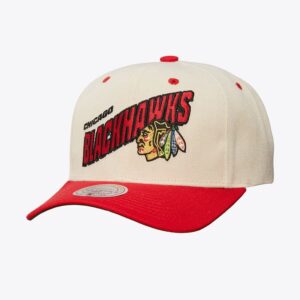 Mitchell-Ness-Cream-Chicago-Blackhawks-Retro-Type-Pro-Snapback-Hat-300x300