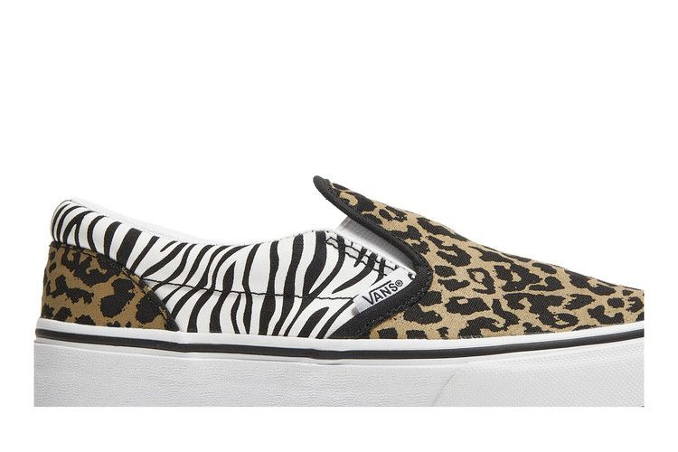 Кроссовки Vans Classic Slip-On Kids 'Animal Mix'