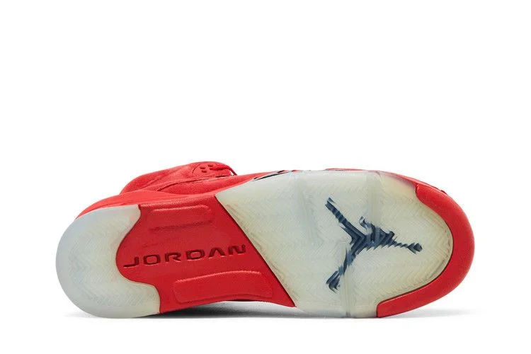 Кроссовки Air Jordan 5 Retro BG 'Red Suede'