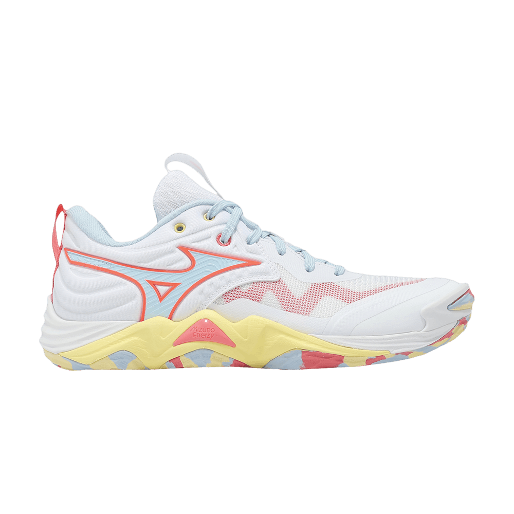 Кроссовки Mizuno Wmns Wave Momentum Elite 'White Calypso Coral'