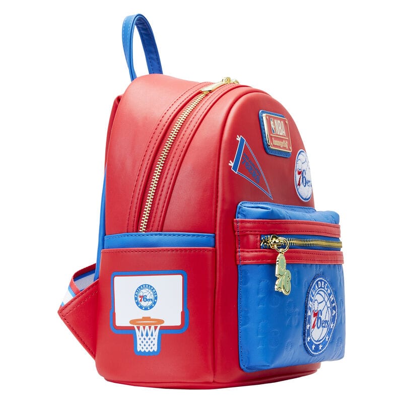 Рюкзак NBA Philadelphia 76ers Patch Icons Mini Backpack