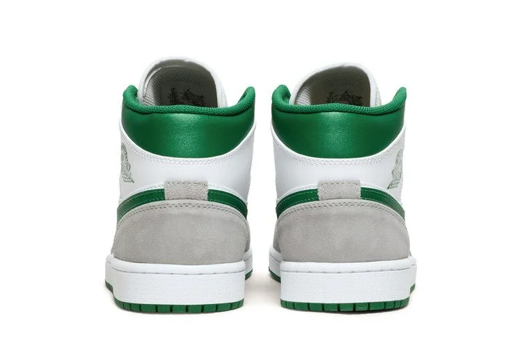 Кроссовки Air Jordan 1 Mid SE 'Grey Pine Green'