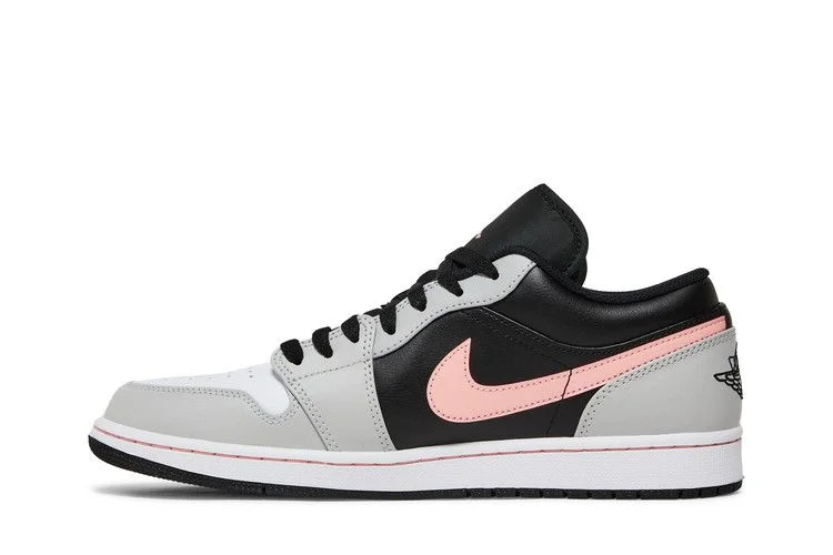 Кроссовки Air Jordan 1 Low 'Grey Fog Bleached Coral'