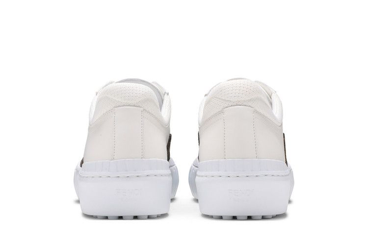 Кроссовки Fendi Force Lace-Up Sneaker 'White Brown'