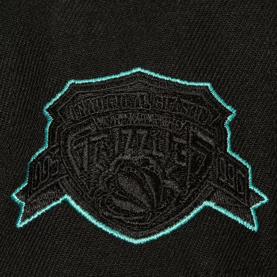 Бейсболка Mitchell & Ness Black Vancouver Grizzlies Hardwood Classics TC Bottoms Snapback Hat