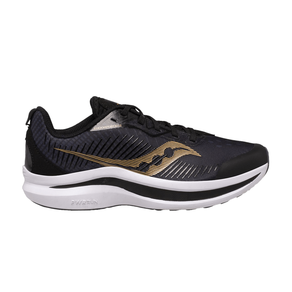 Кроссовки Saucony Endorphin KDZ Big Kid 'Black Gold'
