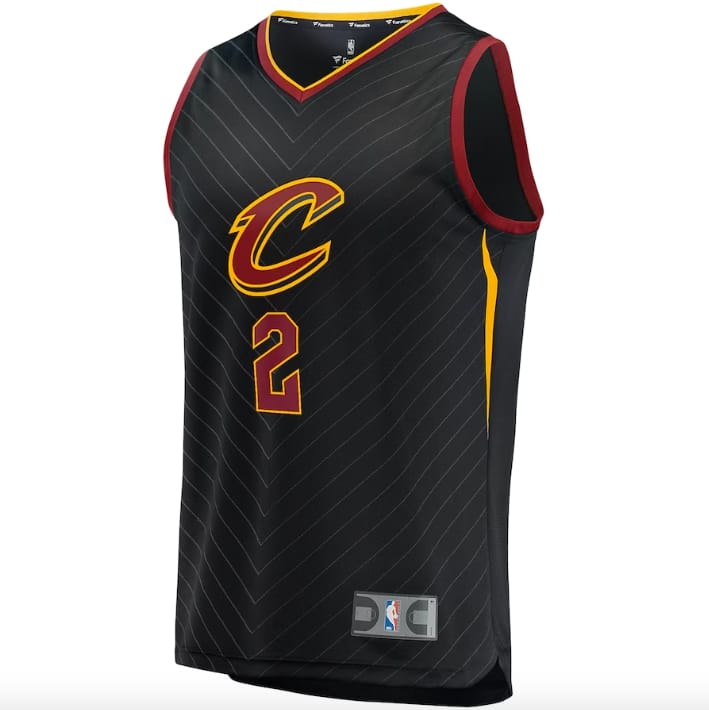 Баскетбольная джерси Cleveland Cavaliers #2 Collin Sexton Fast Break Statement Black Jersey