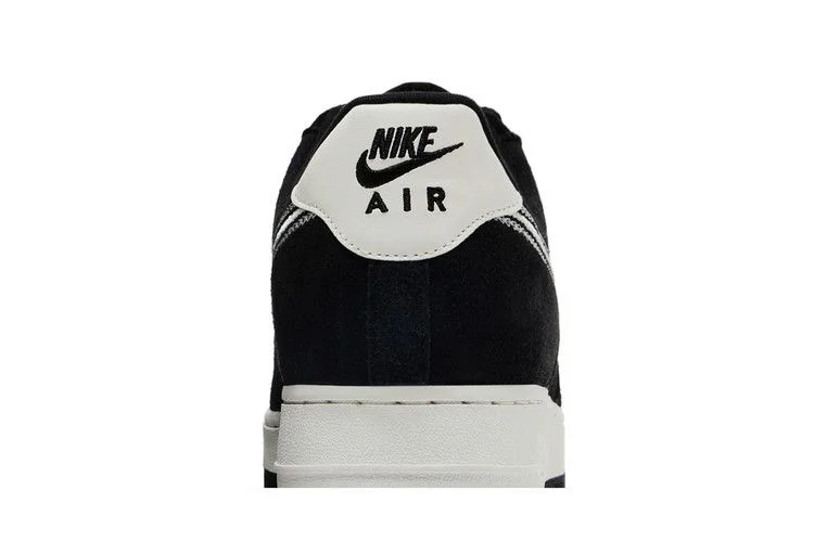 Кроссовки Nike Air Force 1 '07 LV8 'Embroidered Swoosh - Black Sail'