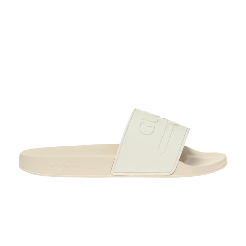 Кроссовки Gucci Logo Slide 'Cream'