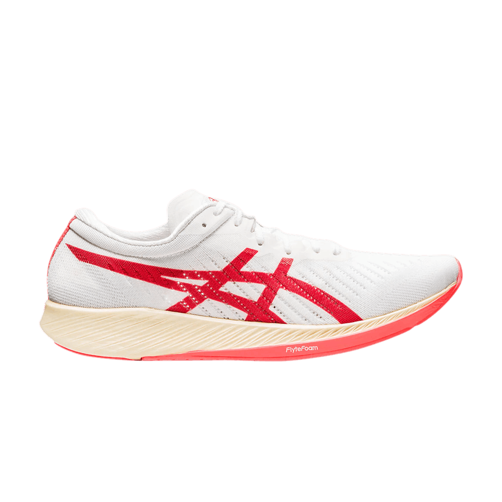 Кроссовки Asics Metaracer 'White Sunrise Red'