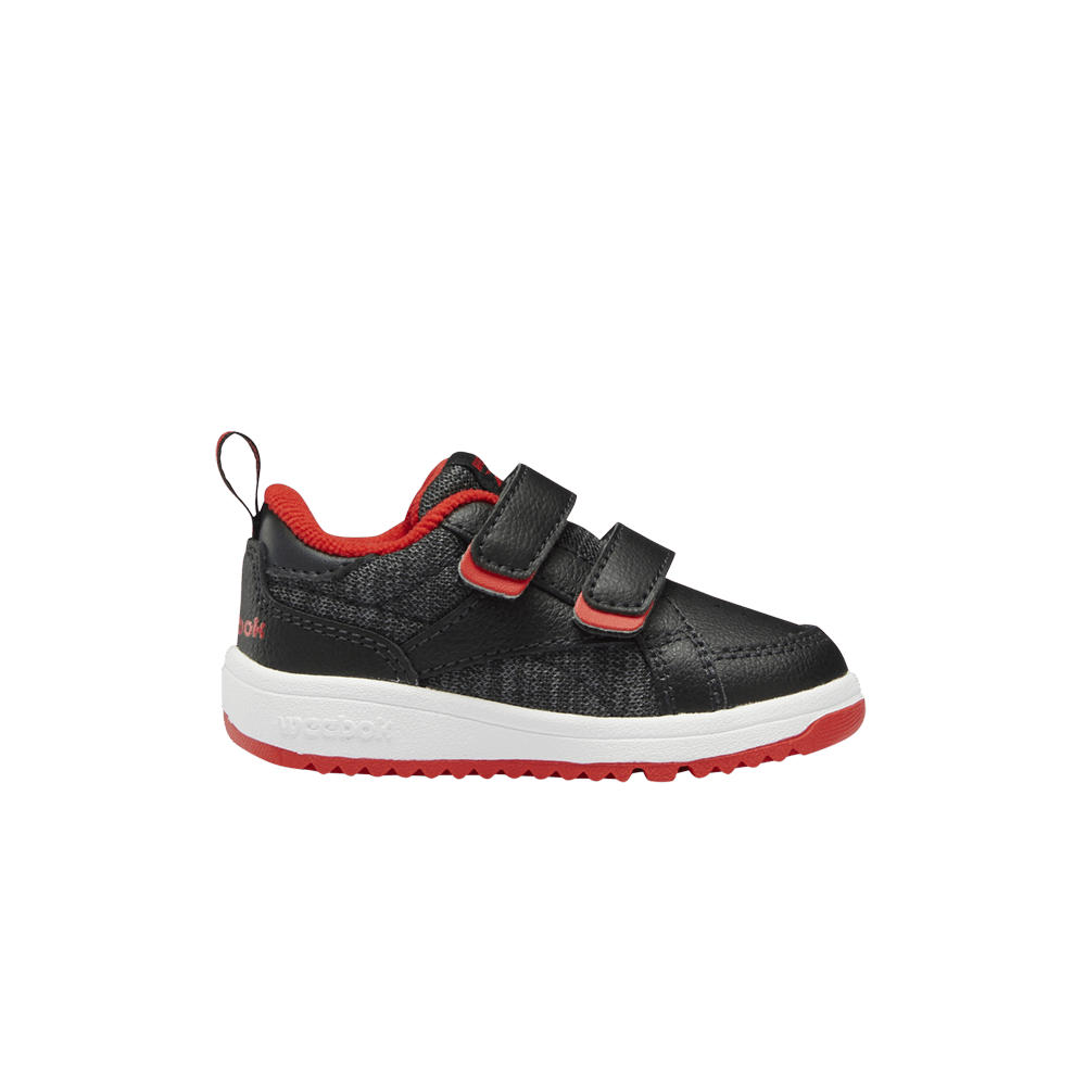 Кроссовки Reebok Weebok Clasp Low Toddler 'Night Black Vector Red'