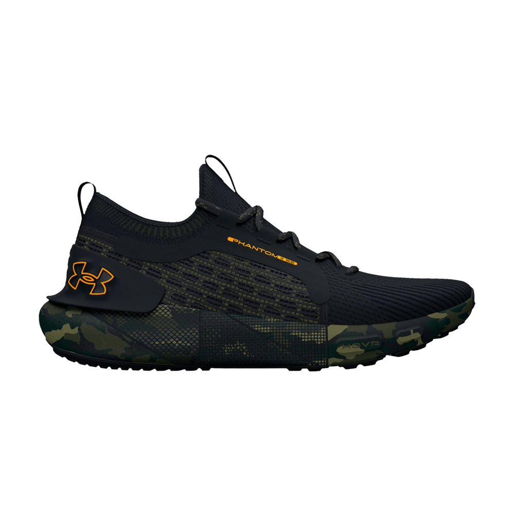 Кроссовки Under Armour HOVR Phantom 3 SE Printed 'Black Marine Green Camo'