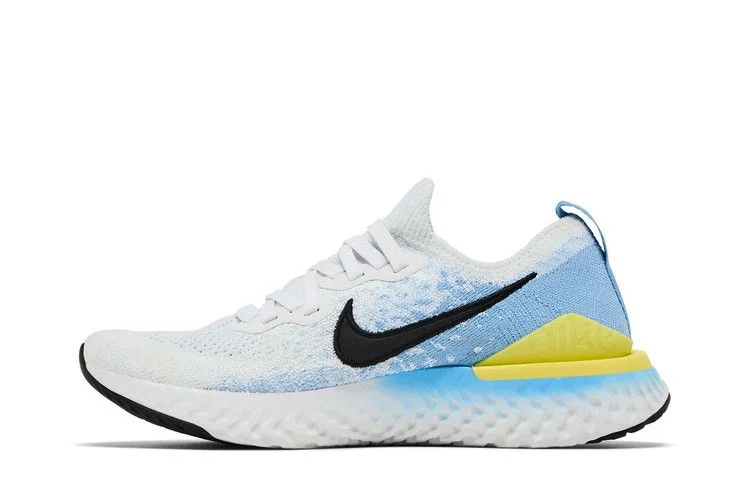 Кроссовки Nike Wmns Epic React Flyknit 2 'White Light Blue'
