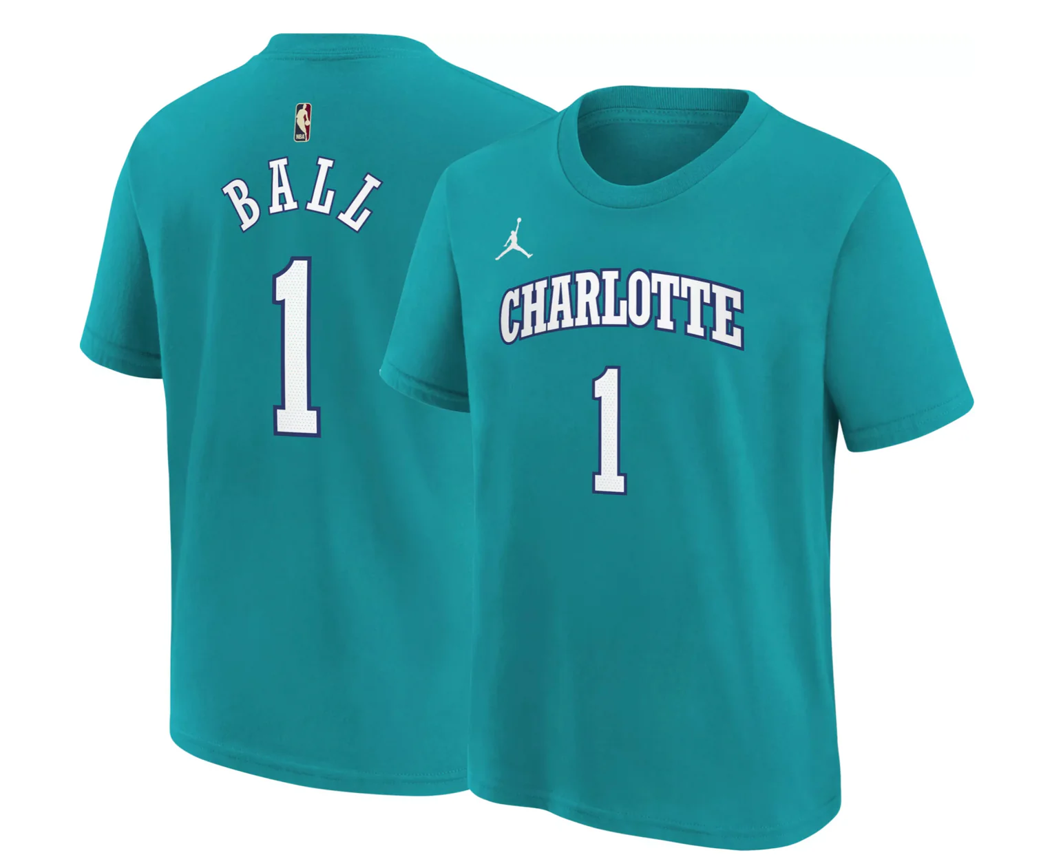 Баскетбольная футболка Nike Lamelo Ball Charlotte Hornets 2024 Classic Edition NBA T-Shirt Youth