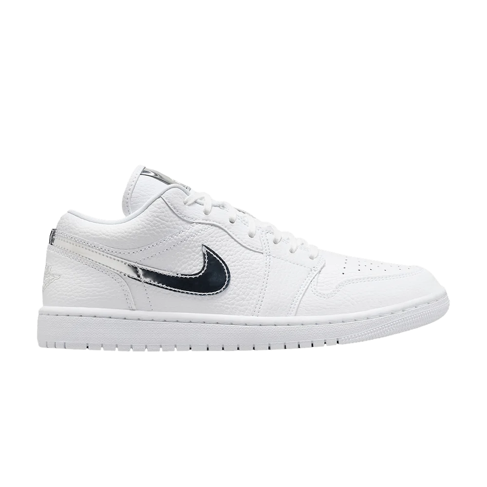 Krossovki-Air-Jordan-Wmns-1-Low-SE-White-Metallic-Silver