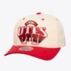 Mitchell-Ness-Cream-Utah-Utes-Horizon-Pro-Snapback-Hat-100x100
