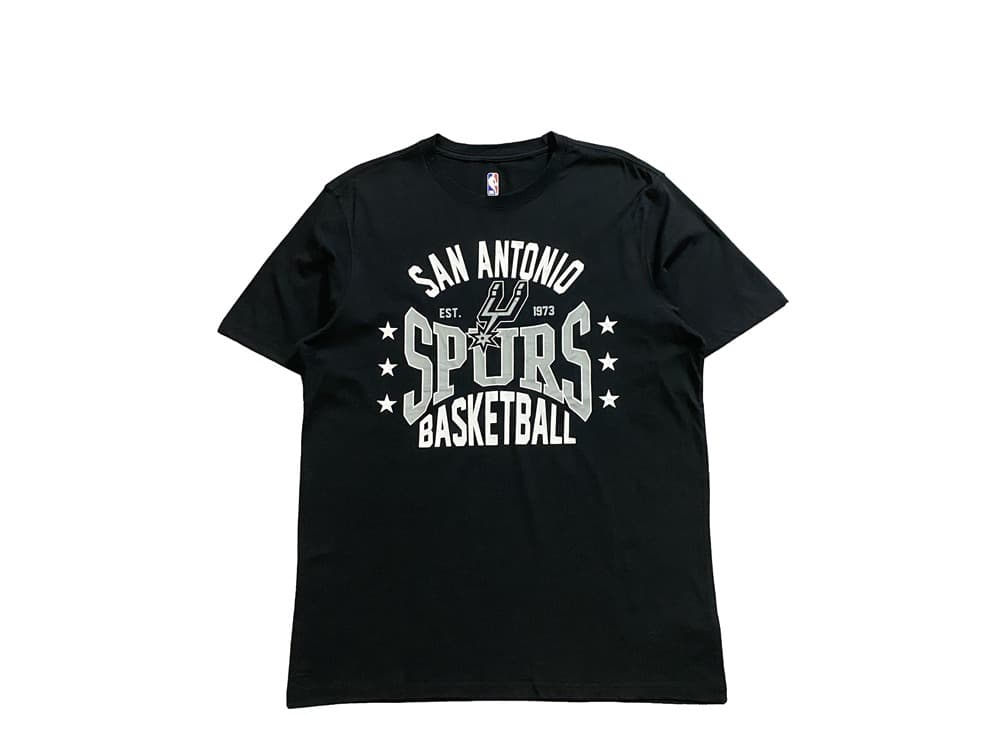 Футболка Main Squeeze NBA San Antonio Spurs Black T-Shirt