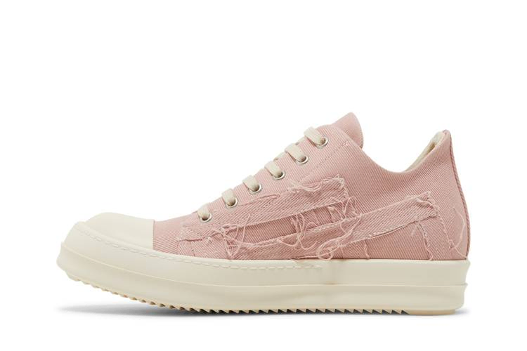 Кроссовки Rick Owens Wmns EDFU DRKSHDW Slashed Low 'Faded Pink'