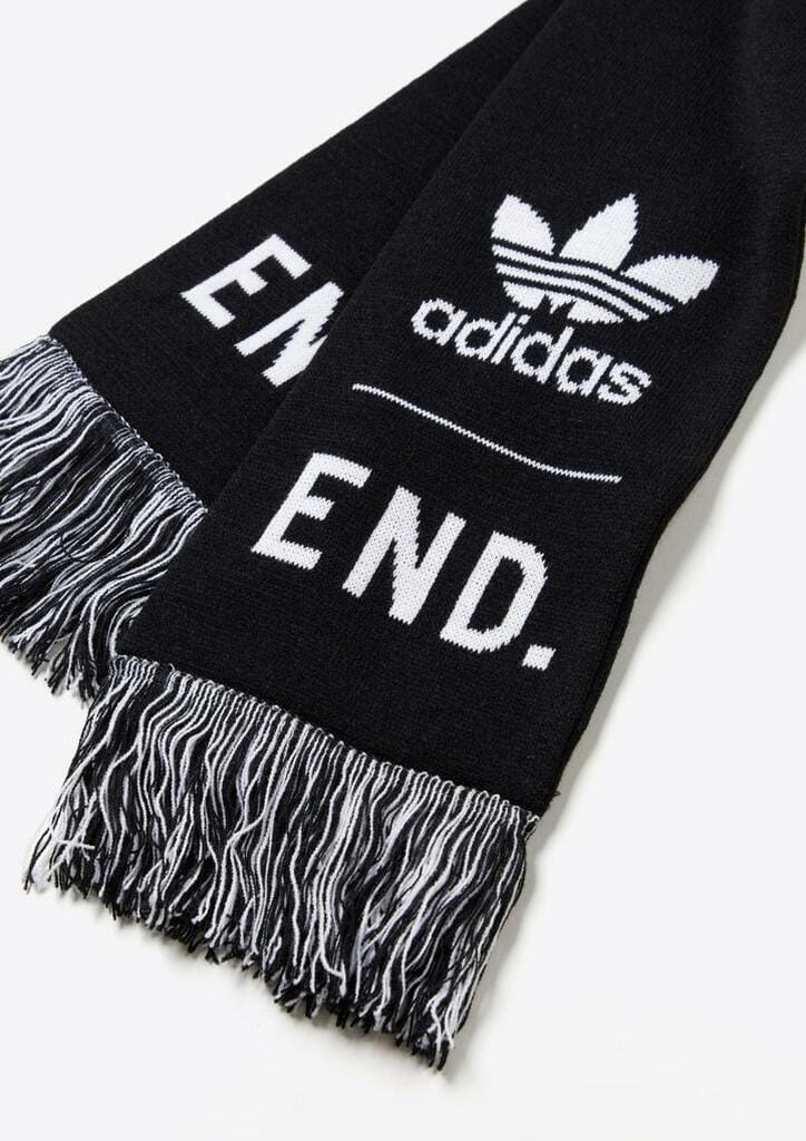 Шарф Neighborhood x END x adidas Supporters Scarf Black/White