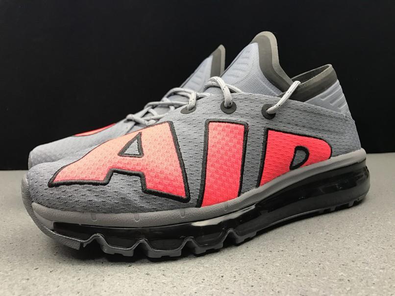 Кроссовки Nike Air Max Flair 'Cool Grey Solar Red'