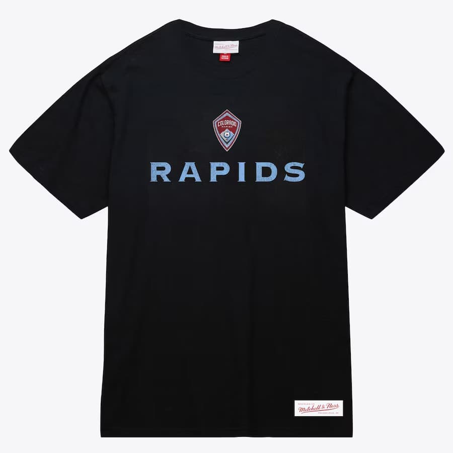 Футболка Mitchell & Ness Black Colorado Rapids Starter Slub T-Shirt