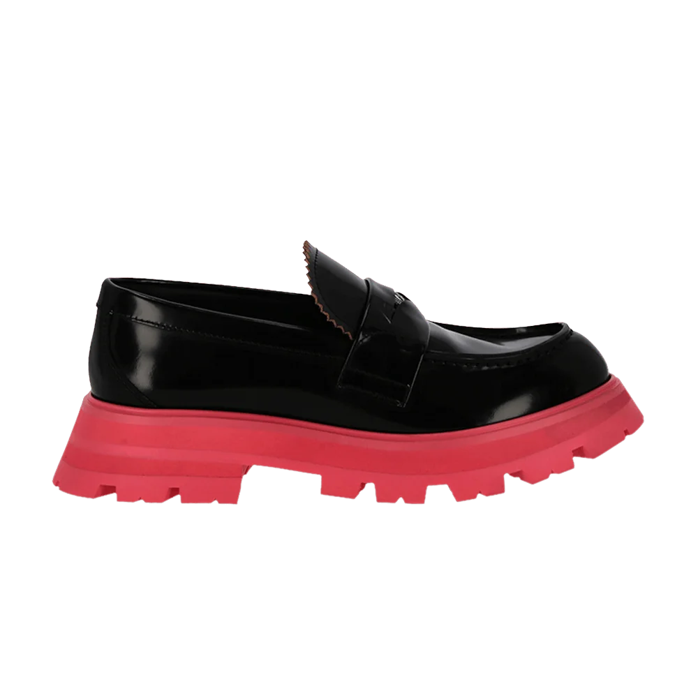 Krossovki-Alexander-McQueen-Wmns-Wander-Loafer-Black-Pink
