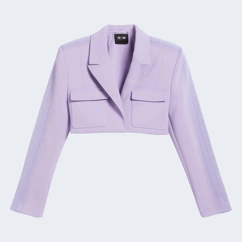 Пиджак adidas Ivy Park Cropped Suit Jacket Purple Glow