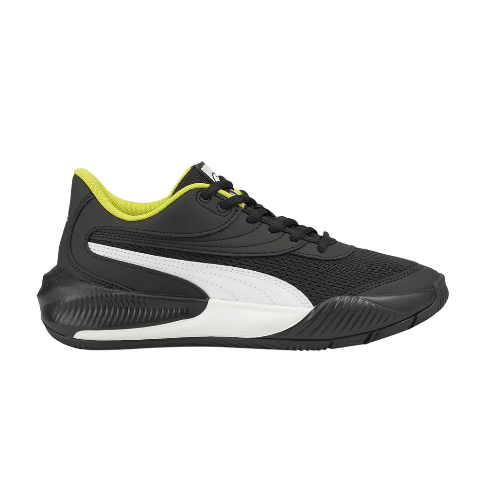Krossovki-Puma-Triple-Basketball-Jr-Black-White