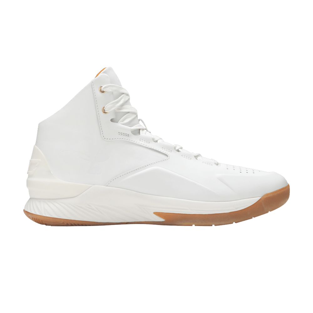 Кроссовки Under Armour Curry 1 Lux Mid Leather 'White Gum'