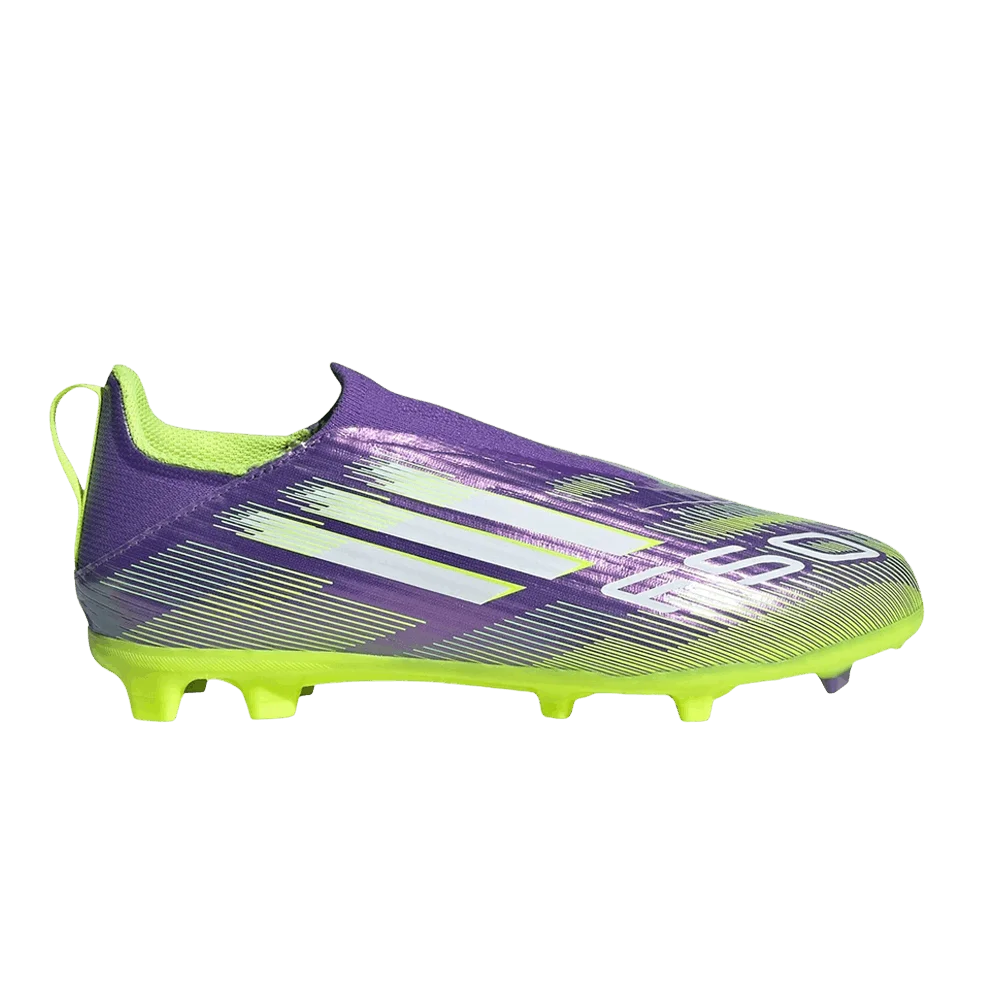 Krossovki-Adidas-Adizero-F50-League-Laceless-FG-MG-J-Purple-Rush-Lucid-Lemon