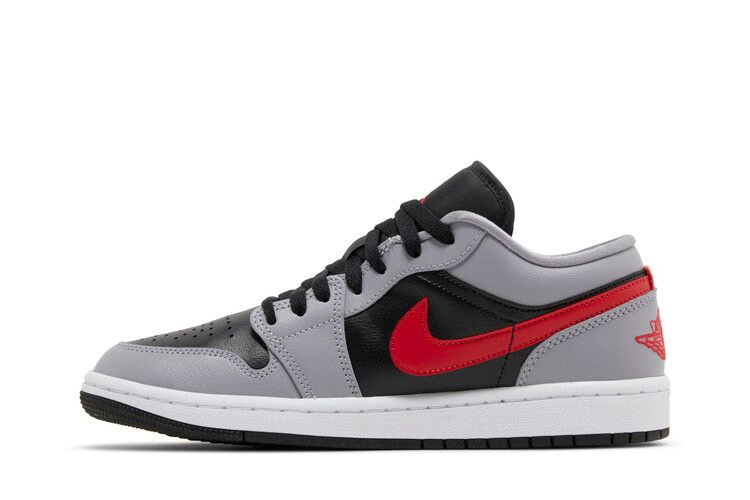 Кроссовки Wmns Air Jordan 1 Low 'Cement Fire Red'