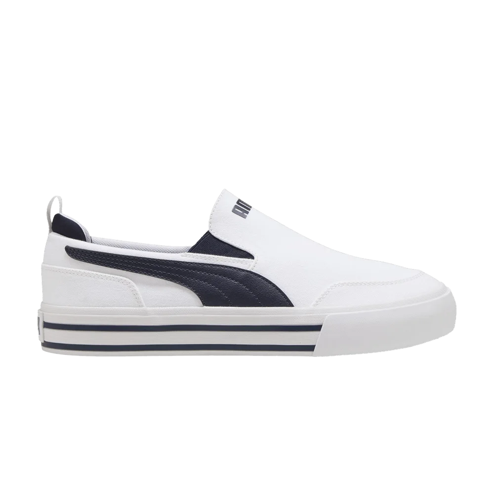 Krossovki-Puma-Court-Classic-Vulc-Slip-On-White-New-Navy