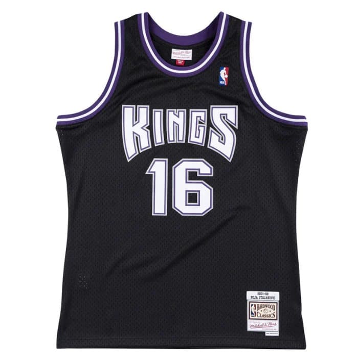 2001-02-Sacramento-Kings-Peja-Stojakovic-16-Swingman-Hardwood-Classics-Black-Jersey-5