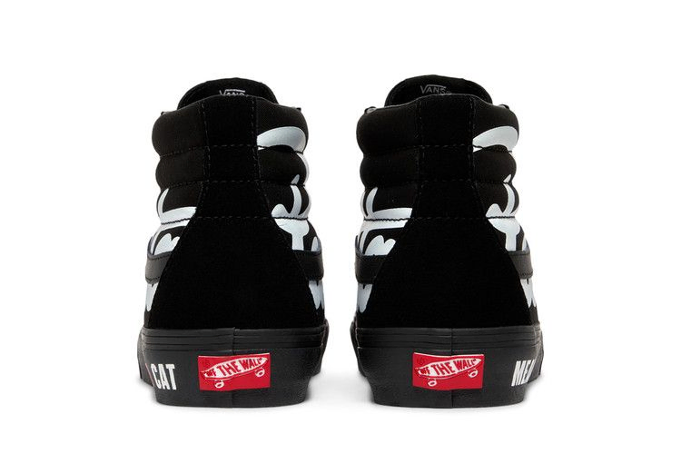 Кроссовки Vans Patta x Vault Sk8-Hi Reissue VLT LX 'Mean Eyed Cat - Black'