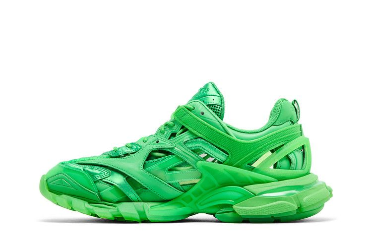 Кроссовки Balenciaga Track.2 Sneaker 'Clear Sole - Green'