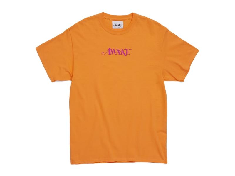 Футболка Awake Classic Logo Tee Orange