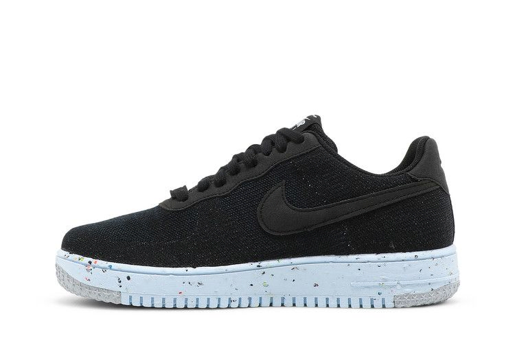Кроссовки Nike Air Force 1 Crater Flyknit 'Black Chambray Blue'