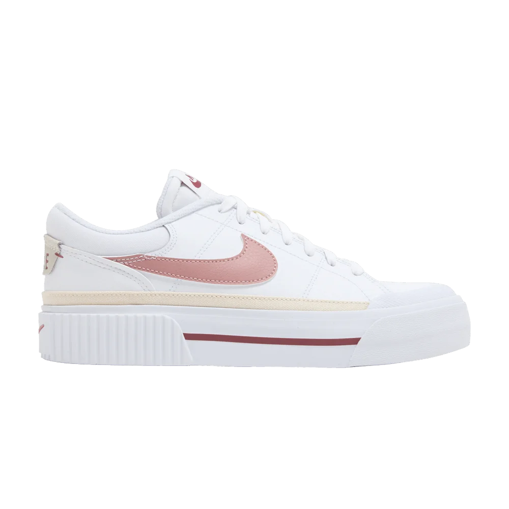 Krossovki-Nike-Wmns-Court-Legacy-Lift-White-Guava-Ice