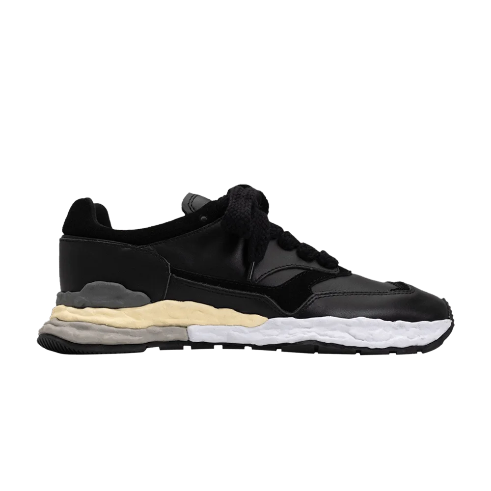 Кроссовки Maison Mihara Yasuhiro George OG Sole Leather Low 'Black'