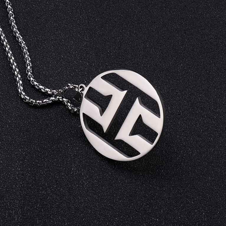 Подвеска Jinduo Harden Logo Steel Pendant