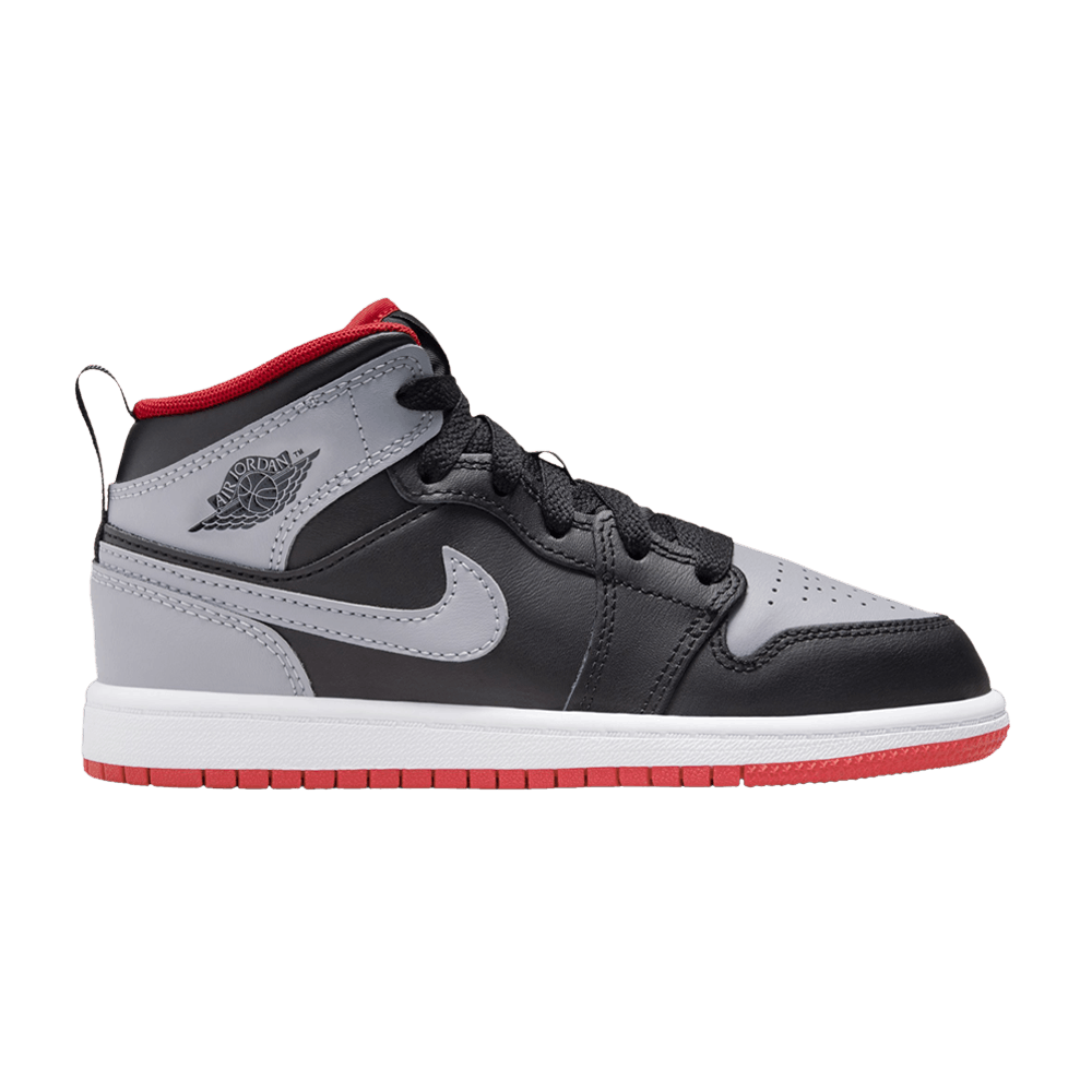 Кроссовки Air Jordan 1 Mid PS 'Bred Shadow'