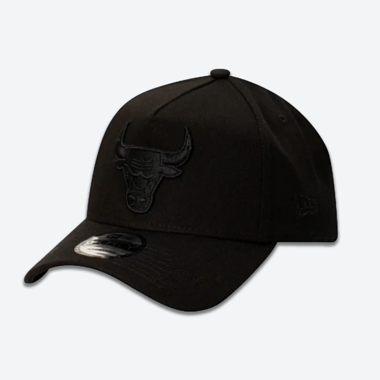 Бейсболка New Era Chicago Bulls All-Black 9FORTY A-Frame NBA Snapback Hat