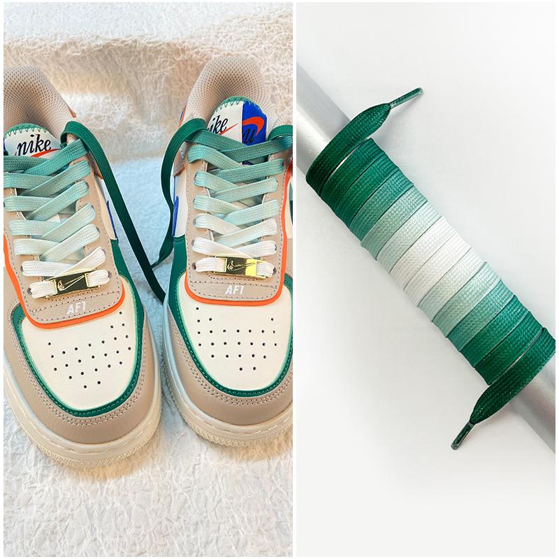 Шнурки Gorilla Guard Air Force 1 Emerald Gradient Laces