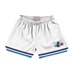 Mitchell-Ness-Unisex-Jump-Shot-Charlotte-Hornets-White-Shorts-300x300